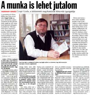 Vasárnapi Zalai Hírlap 2009 04 05 013sz 03old - A munka is lehet jutalom.jpg Vasárnapi Zalai Hírlap 2009 04 05 013sz 03old - A munka is lehet jutalom.jpg